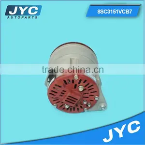 Car Alternator, 24v Small Alternator, Low Rpm ac Alternator Generator 24V*2groover*Double Feet110*right thumbnail-3