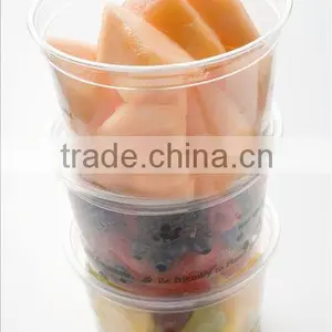 ALL SIZES !disposable PET Deli Container,clear Plastic Fruit Case ,clear PET Vegetable Box,clear Plastic Salad Bowl thumbnail-1