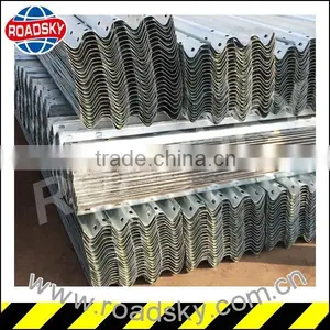 Highway Hot Dip Galvanized AASHTO W Beam Guardrail thumbnail-1