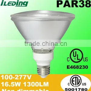 100-277V Non Dimmable 1300lm LED PAR Light PAR38 thumbnail-1