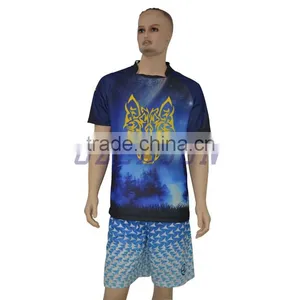 2016 Customized Sublimated Rugby Jerseys Custom Your Own Fashion Rugby Jersey thumbnail-6