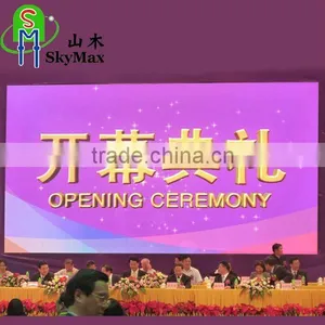 Stage Background 6mm Rental LED Full Color Display thumbnail-1