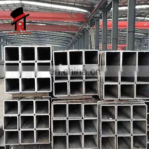 High Quality Carbon Square Pipe 32mm 60mm 1045 ASTM A36 Galvanized Square Pipe thumbnail-4