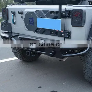 Cobra Rear Bumper for Jeep Wrangler JK 2007+ Auto Accessories Black Steel Rear Bar thumbnail-2