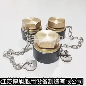 Gb2028-80 Full Set of Chain Drain Plug/brass Drain Plug/welding Seat thumbnail-1