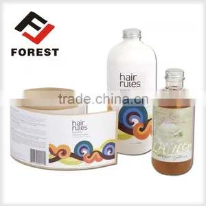 Popular Fancy Beauty Custom Design Cosmetic Labels , Glitter Vinyl Sticker Quality Choice thumbnail-2