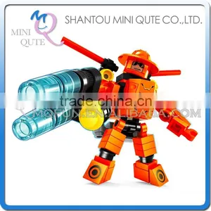 Mini Qute DIY City Outer Space Guarder Robot Astronaut Super Hero Action Figure Plastic Building Block Educational Toy NO.25264 thumbnail-1