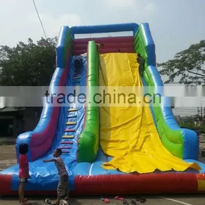 Cheap Ao QI PVC Trapualin Inflatable Water Slides for USA Market thumbnail-3