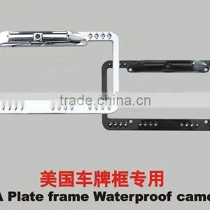 License Plate Frame Rearview Camera for USA Cars, Water Proof Design thumbnail-1