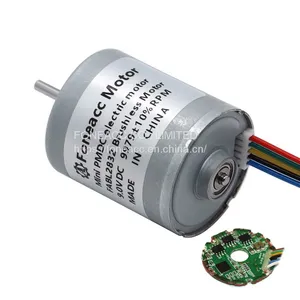 BL2832I OD 28mm Custom 6V 9V 12v 24v High Speed Low Noise Mini Brushless dc Electric Motor With Built-in Driver Board thumbnail-3