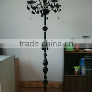High Quality Floor Lamp Black Crystal Glass Floor Standing Lamp Decorative Floor Lighting thumbnail-1