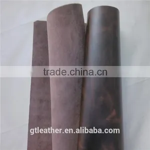 Cow Pull up Bags Leather for Genuine Leather Handbag thumbnail-6