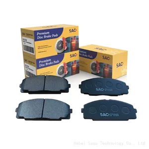 Auto Car Brake Pads D1344 D2104 for Toyota Hiace Dyna thumbnail-1