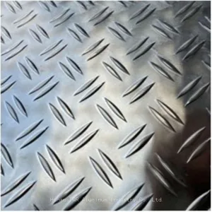 2-Bar Aluminum Tread Checker Plate - Marine-Grade & Industrial Anti-Slip Flooring thumbnail-2