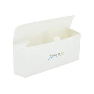 Custom Chemical White Simple Logo Display Package Cardboard Wellness Packing Boxes With Window thumbnail-1