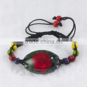 FL14 FL15 Real Flowers Resin Fashion Bracelet thumbnail-1