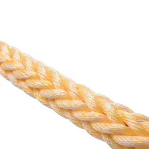 8 Strand Polypropylene Polyester Mixed Mooring Rope LDMIX-8 thumbnail-1