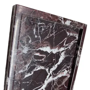 Rosso Lepanto Marble Tray SinoTopstone For Sale thumbnail-3