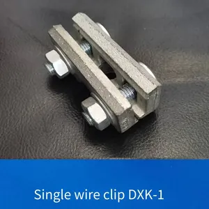 Single Wire Clamp Dxk-1 for Catenary Wire Erection, Double Wire Clamp Dxk-2 for Tram Wire Hanging thumbnail-3