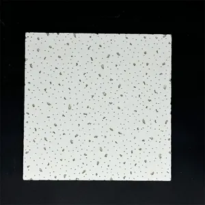 Eco-Friendly Mineral Fiber Ceiling Board Fine Fissured 600x600mm Class A Fire Rating thumbnail-5