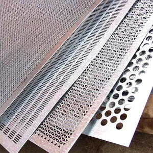 High-quality Perforated Stainless Steel Sheet, AISI 304/201, 1.5mm Thick, Hexagonal/round Holes, 1220*2440mm. Price thumbnail-1