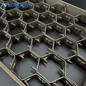 Pure Industrial Hex Steel Mesh Standard Hexagonal Cellular Metal Mesh High Temperature Resistant Widely Used thumbnail-4
