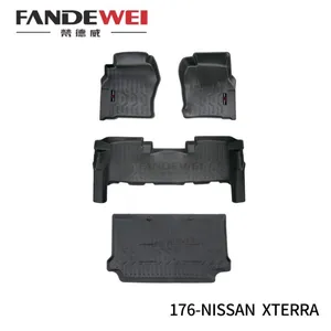 Use for NISSAN Patrol Y61 Y62 Y63 Car Floor Mat Luxury Carpet Easy to Clean Anti-slip Makers Custom All Weather Zero Formaldehyde Waterproof thumbnail-2