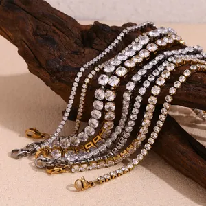 Stainless Steel Curb Chain Bracelet 8mm Link Width 20cm Length Factory Direct Price thumbnail-4