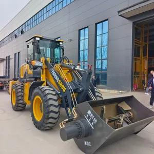 Customized Loader Bucket for Loader, Mobile Mixer Without Electricity thumbnail-1