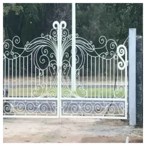 China Wrought Iron Gate Aluminum Gate Design thumbnail-5