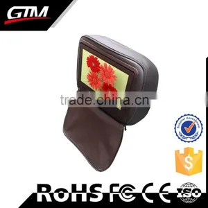 Taxi Headrest Advertising Android 3g/4g Wifi Capacitive Touchscreen Advertise Video Music GPS Digital Signage Display thumbnail-1