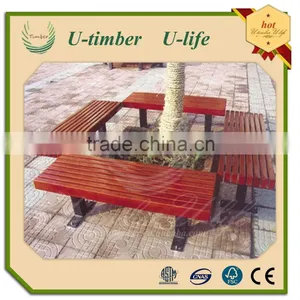 Outdoor Street Garden Benches WPC Bench thumbnail-1