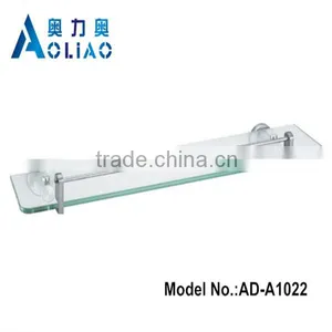 High Quality Bathroom Accessory Stainless Steel Single Glass Platproms thumbnail-1