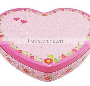 Simple Design Pink Flat Tin Box thumbnail-1