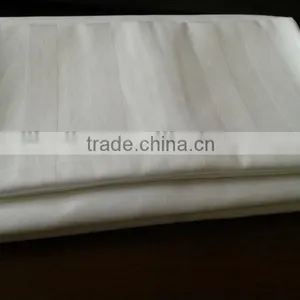 100% 300tc 60*40/173*120 Cotton for Hotel Bedding Sheet Set thumbnail-1