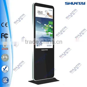 Ipad Style Mall Hotel Table Stand Programmable Touch Screen thumbnail-1
