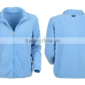 Boy's Low Price Blue Stock Polar Fleece Jacket With High Quality thumbnail-1