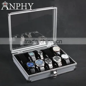 C66 ANPHY Aluminium Watch Case 10 Units With Glass thumbnail-1
