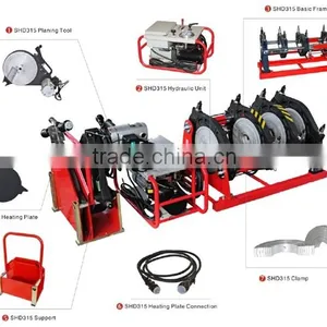 SHD250 Butt Fusion Welding Machine for HDPE Pipe Quality Choice thumbnail-1