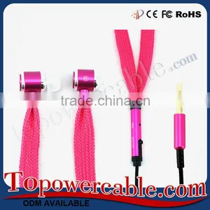 3.5Mm Tangle-free Hot Sale Voice Changer Earphone Earbud In Ear Fit for Gift Promotion thumbnail-5