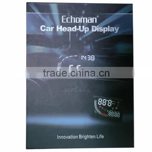 Car OBD II HUD Warning System Vehicle-mounted Car Head Up Display Projector With LED thumbnail-5