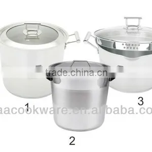 Geman Technologic Stainless Steel Large Stock Pot for Hotel/wholesale/Retailer thumbnail-1