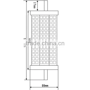 17W LED R7S Lamp With SMD2835 Chip Made in China thumbnail-2