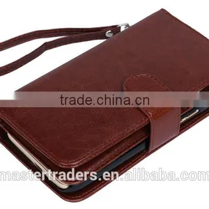 Cheap Crazy Horse Grain 2 In 1 Wallet PU Leather Case With Multi Card Slot For HTC One M9 MT-3657 thumbnail-6