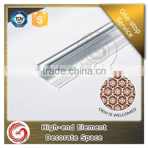 Ceramic White Silver Tile Trim Aluminium Tile Trim Bullnose Tile Trim thumbnail-1