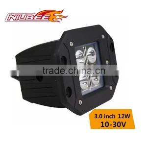 Auto 12v 24v 12watt Led Spot Work Light thumbnail-1