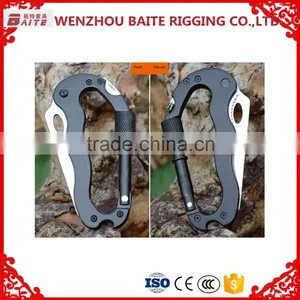 High Quality Multi-fonction Aluminum Hook With Knife thumbnail-1