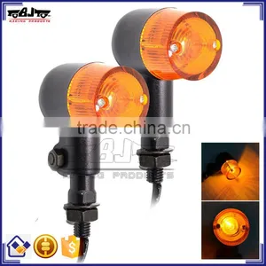 BJ-SL-061 Recommended Ultra Bright Universal E-Mark Aluminum Black Housing Motorcycle Turn Signal Light thumbnail-1
