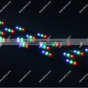 4pcs RGB Under Underbody Car Glow Flexible Led Strip Light Kit Neon With Remote Control thumbnail-1