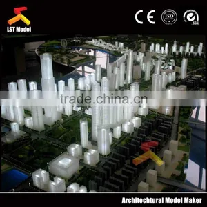 Architectural Model Building With Lighting and Sand Table thumbnail-1